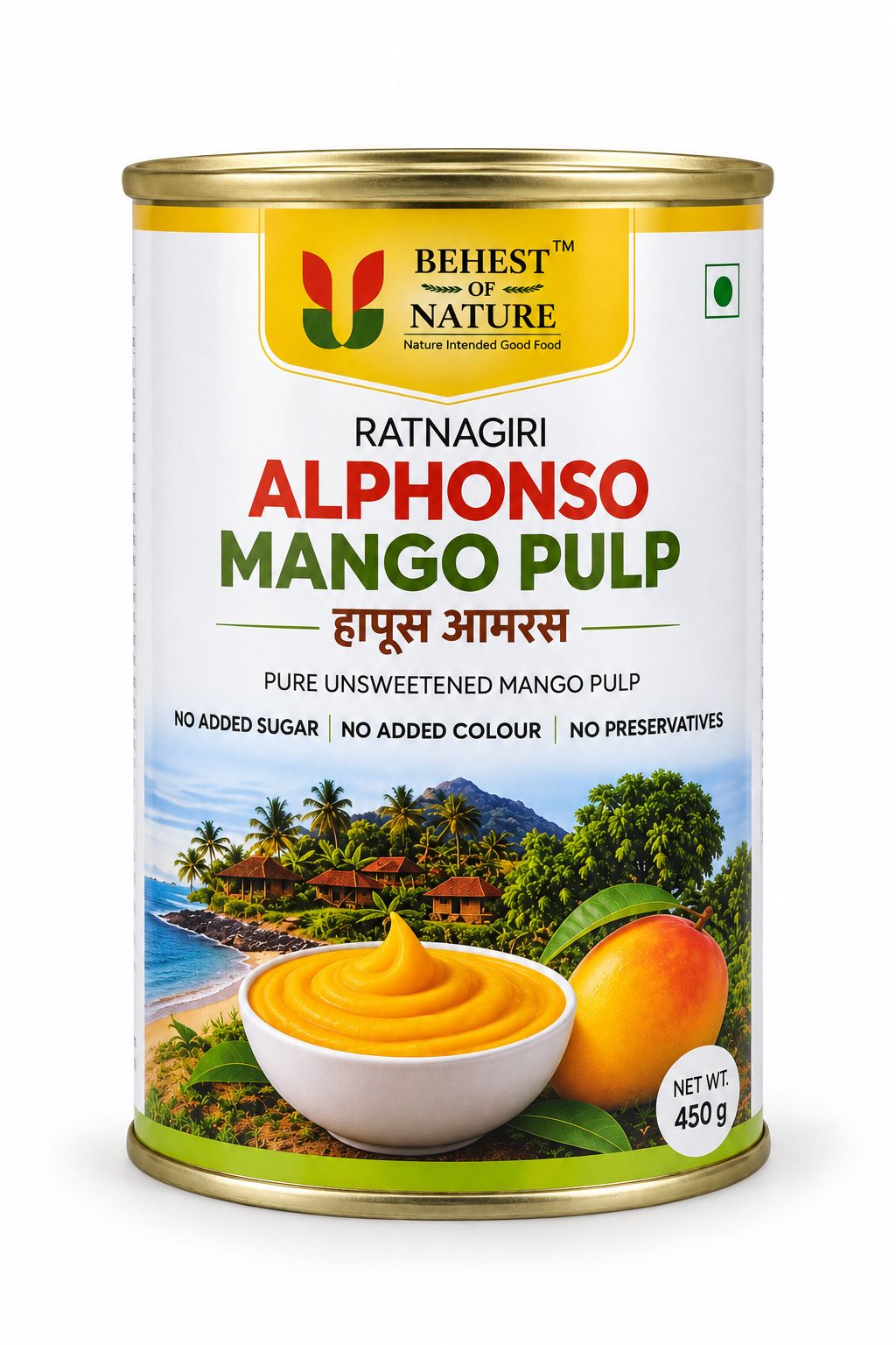 Ratnagiri Alphonso Mango Pulp